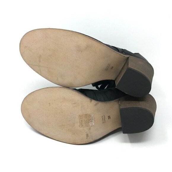 Free People Hybrid Ankle Boots Booties Black 8 - Picture 6 of 9